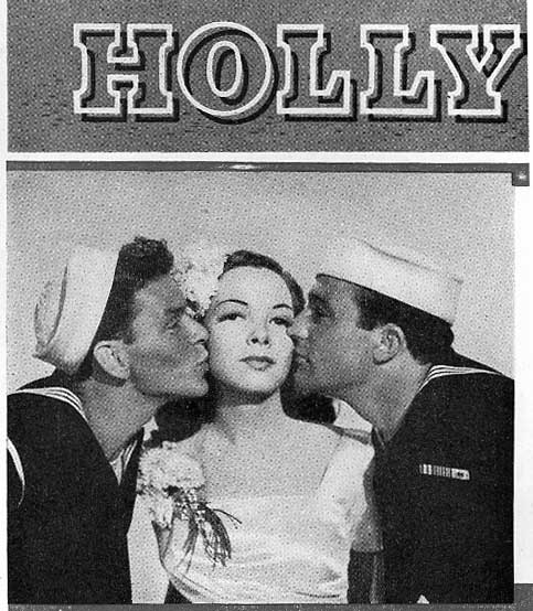 an irritatedlooking Kathryn Grayson Kelly might be sniffing her